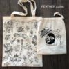 Picture of 2PC Reusable Tote Bag  & Draw String Bag 